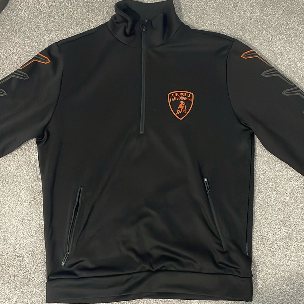 Men’s black Lamborghini jacket size XL